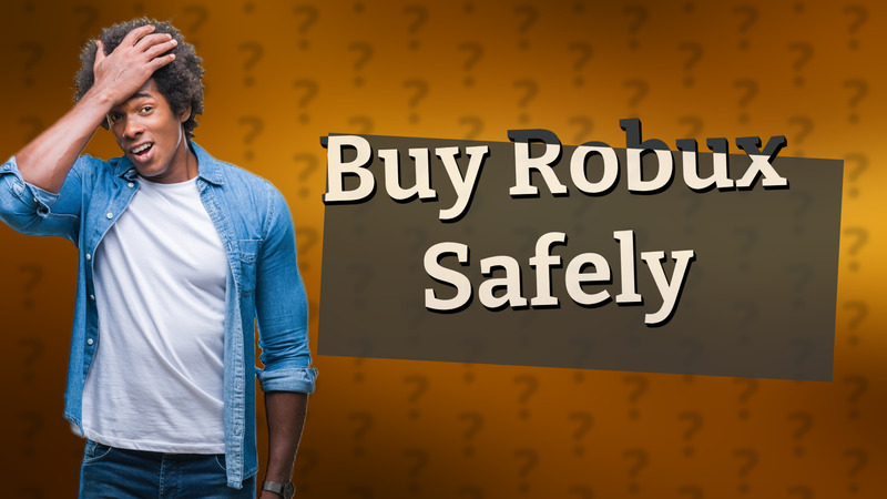 Buy Robux Safely