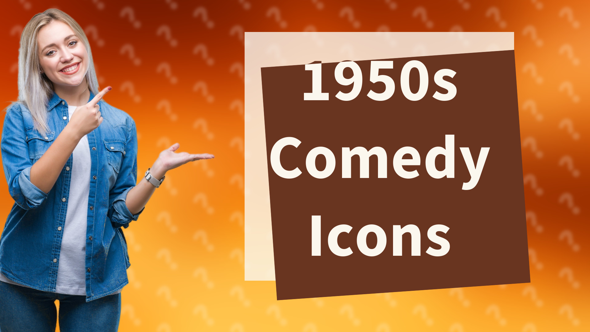 1950s Comedy Icons