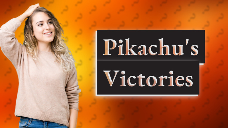 Pikachu's Victories