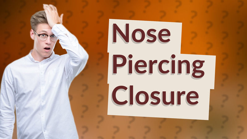 Nose Piercing Closure