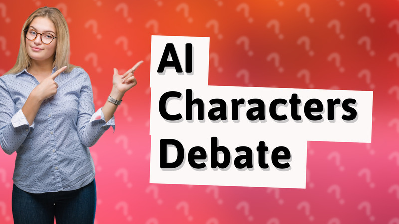 AI Characters Debate