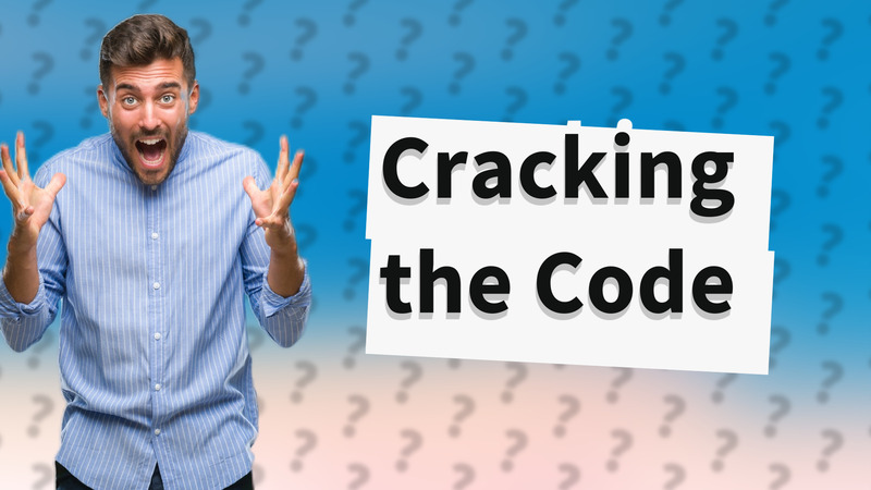 Cracking the Code