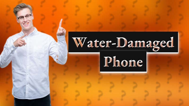 Water-Damaged Phone