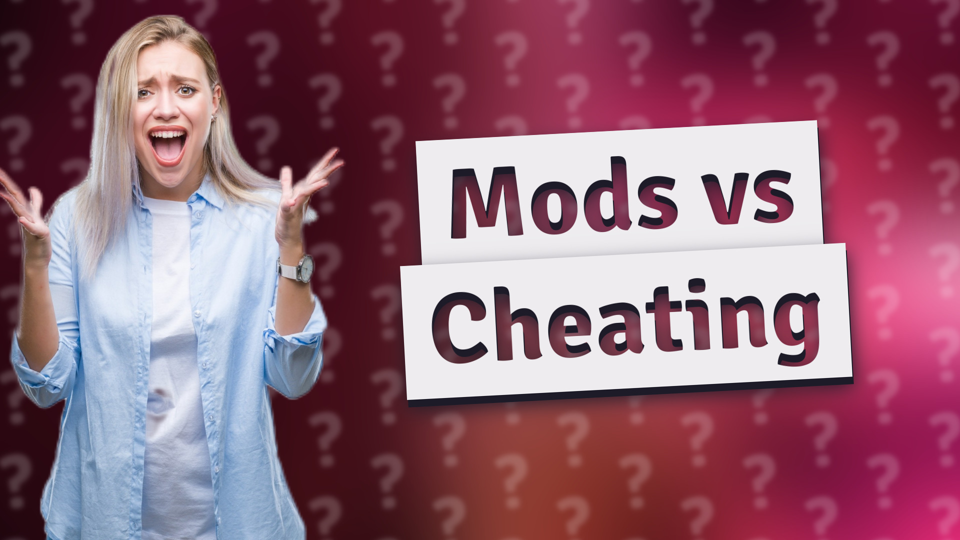 Mods vs Cheating