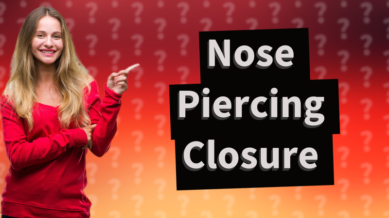 Nose Piercing Closure