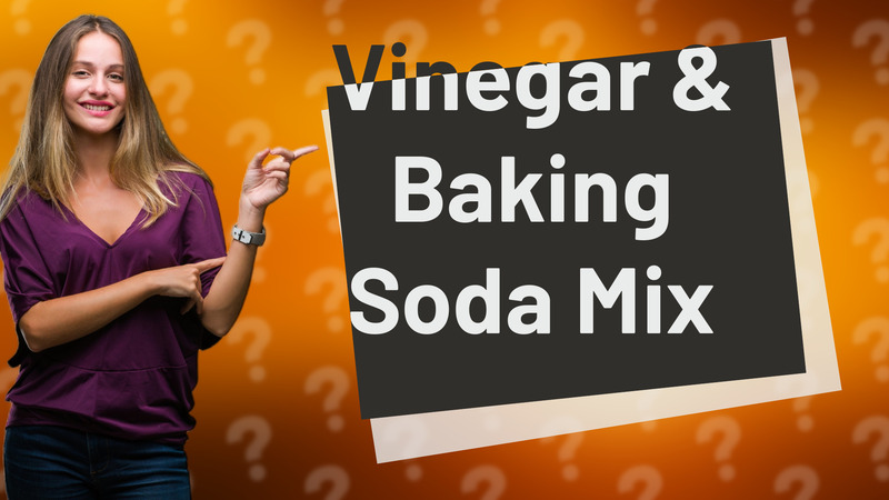 Vinegar & Baking Soda Mix