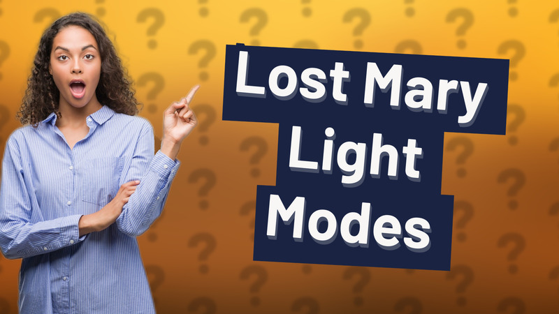 Lost Mary Light Modes