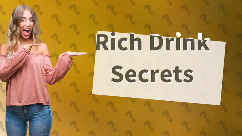 Rich Drink Secrets