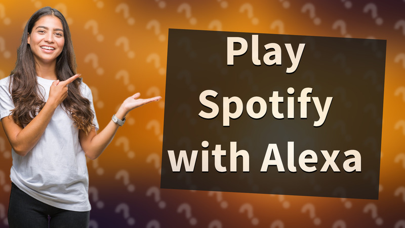 Play Spotify with Alexa