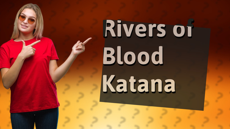 Rivers of Blood Katana