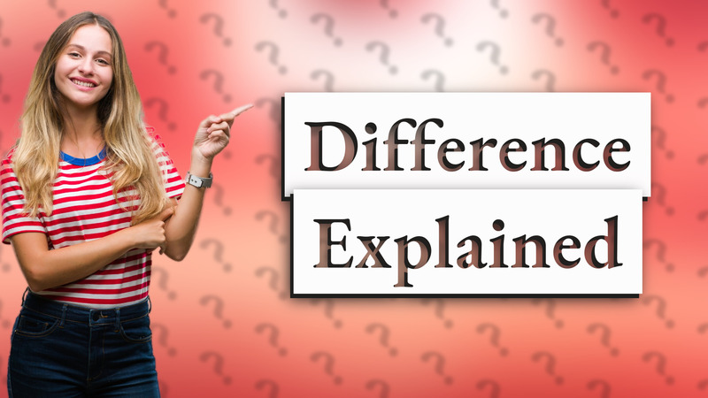 Difference Explained