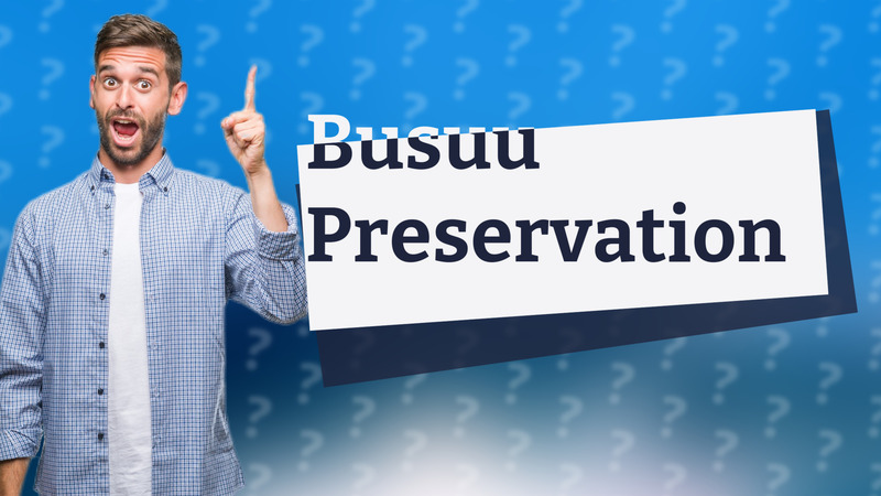Busuu Preservation