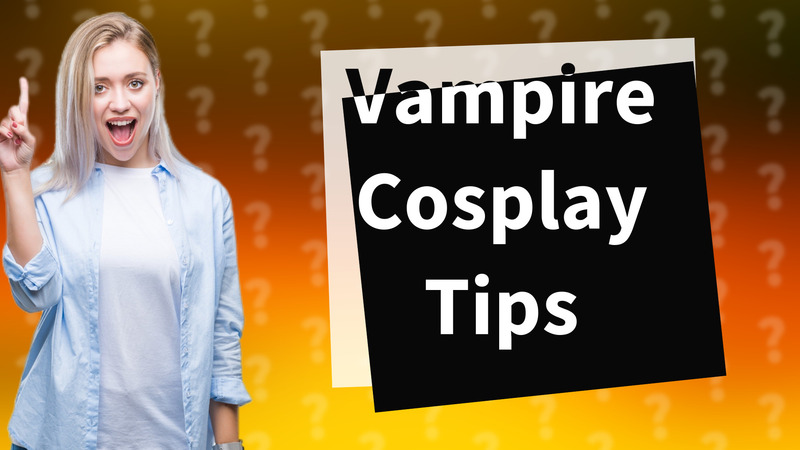Vampire Cosplay Tips