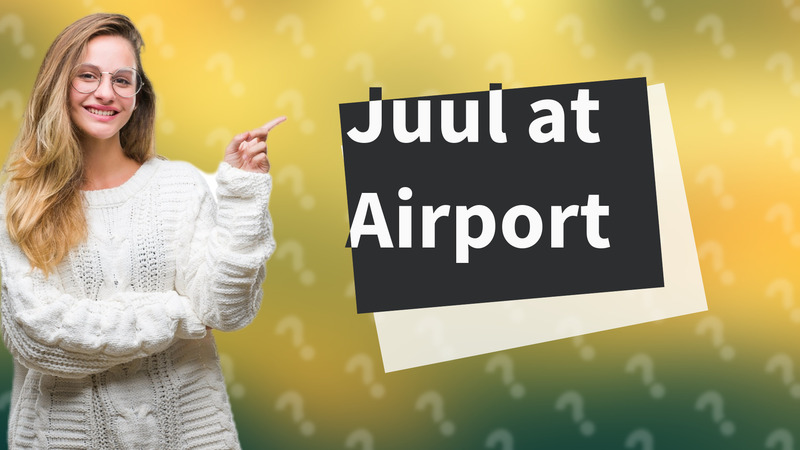 Juul at Airport