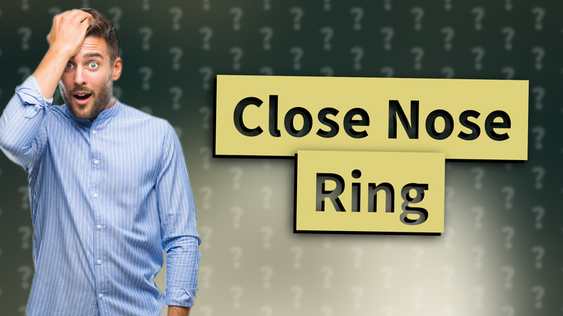 Close Nose Ring