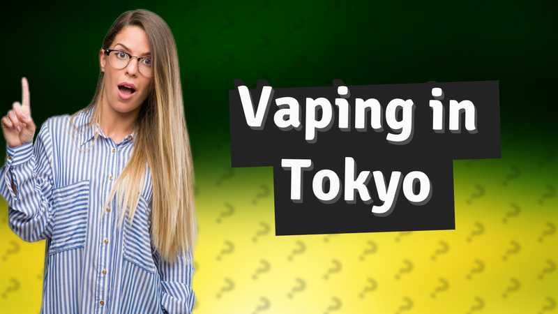 Vaping in Tokyo