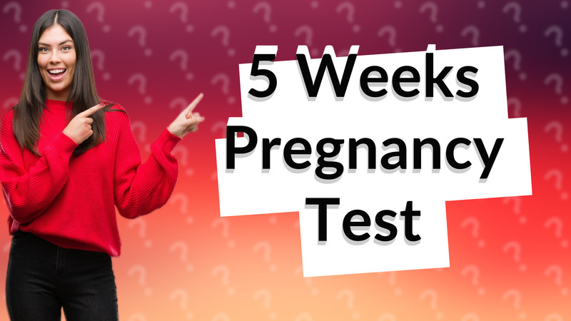 5 Weeks Pregnancy Test
