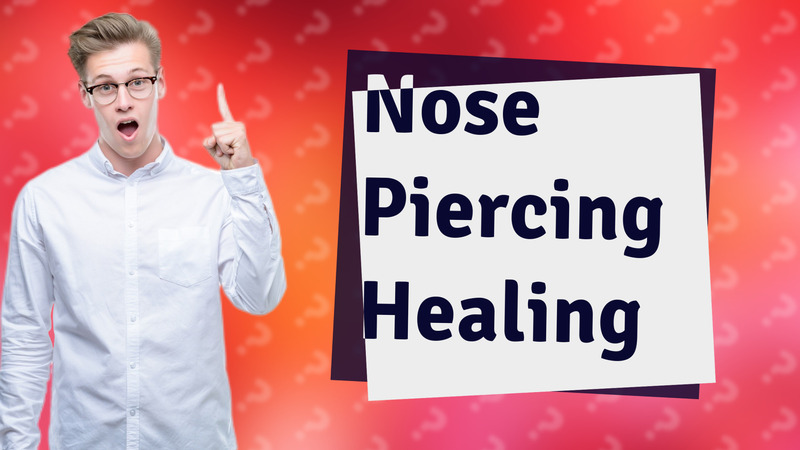 Nose Piercing Healing