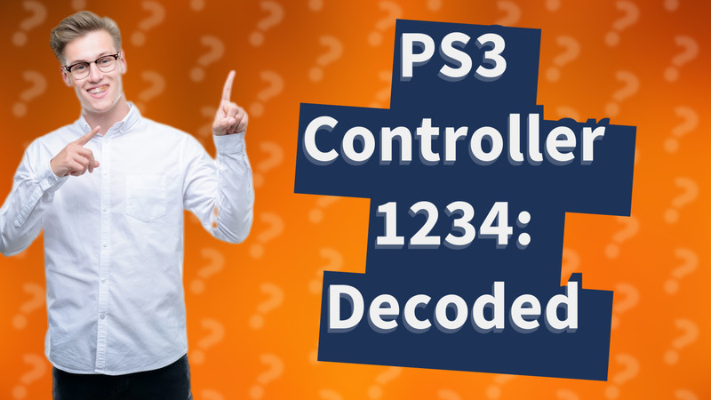 PS3 Controller 1234: Decoded