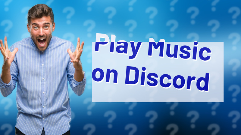 Play Music on Discord