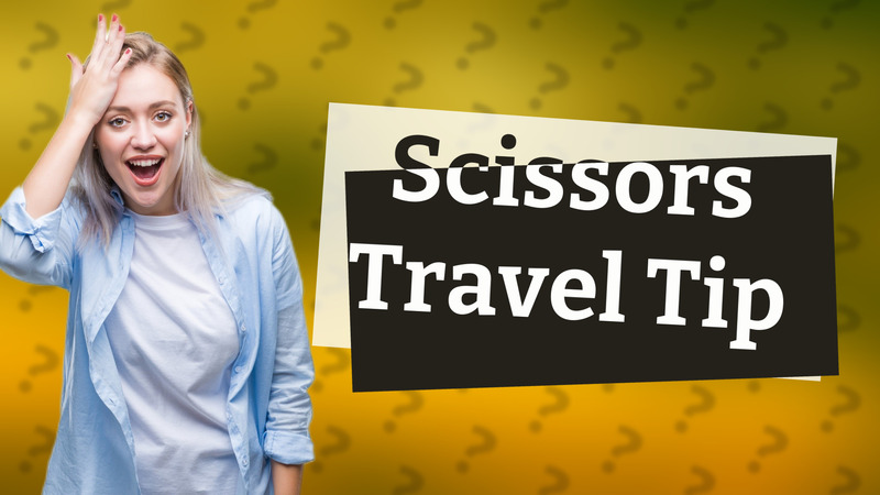 Scissors Travel Tip