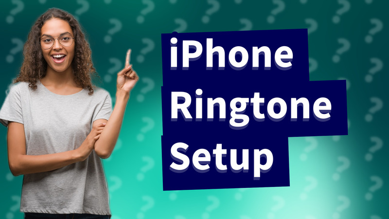 iPhone Ringtone Setup