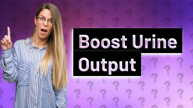 Boost Urine Output