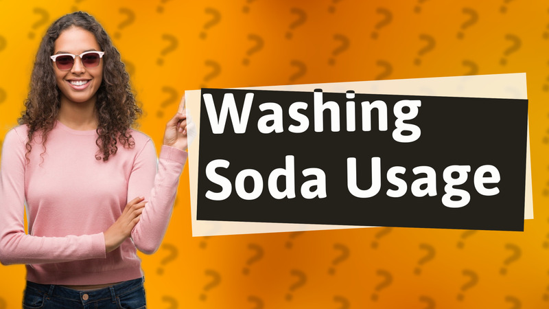 Washing Soda Usage