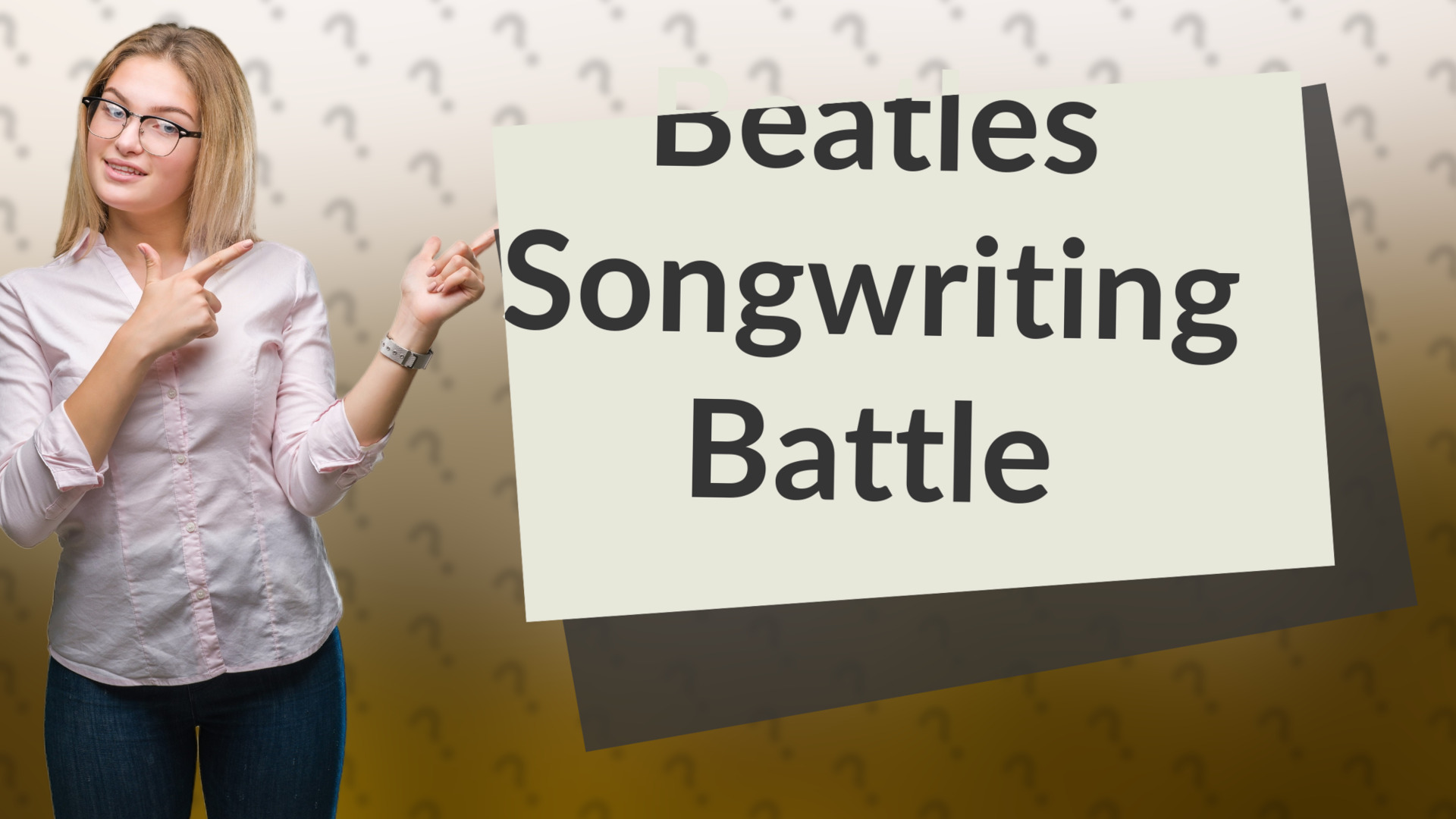 Beatles Songwriting Battle