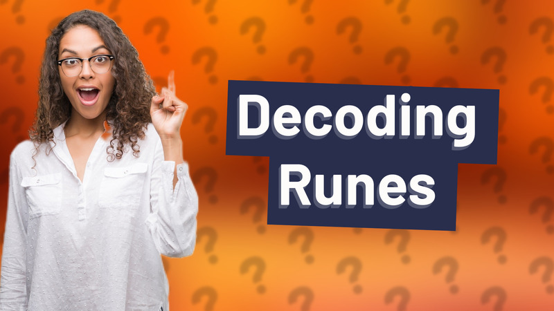 Decoding Runes
