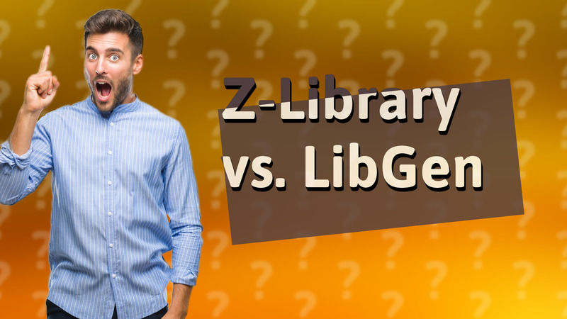 Z-Library vs. LibGen