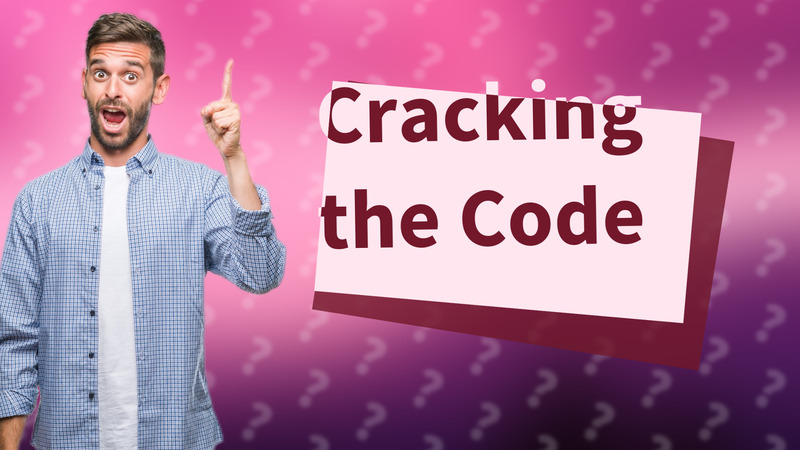 Cracking the Code