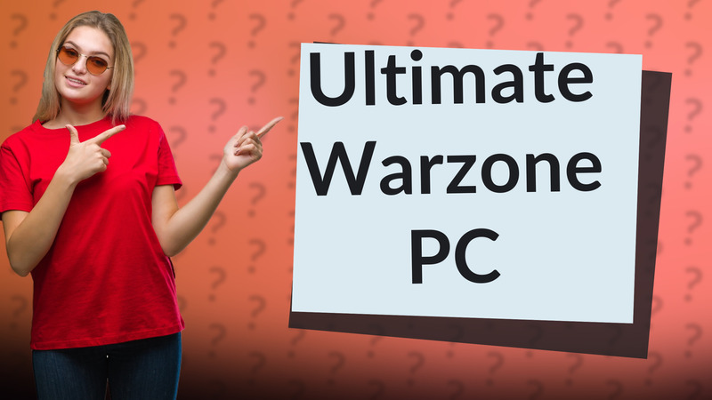 Ultimate Warzone PC