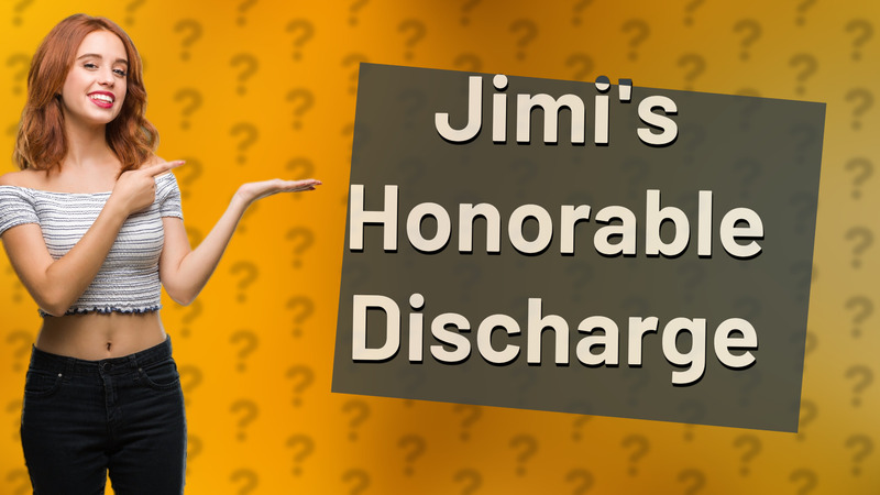 Jimi's Honorable Discharge