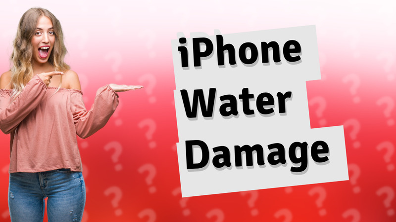 iPhone Water Damage
