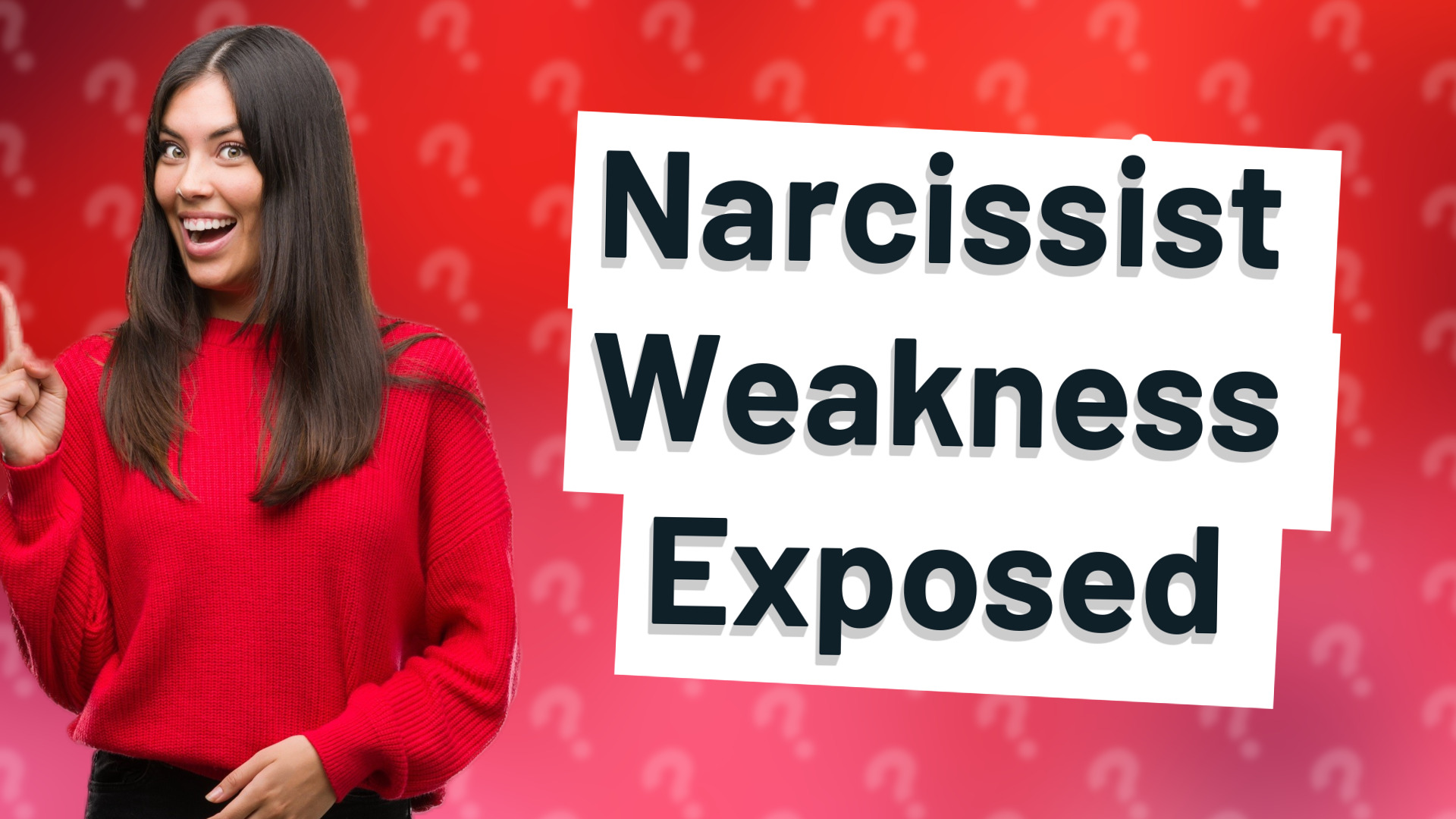 Narcissist Weakness Exposed