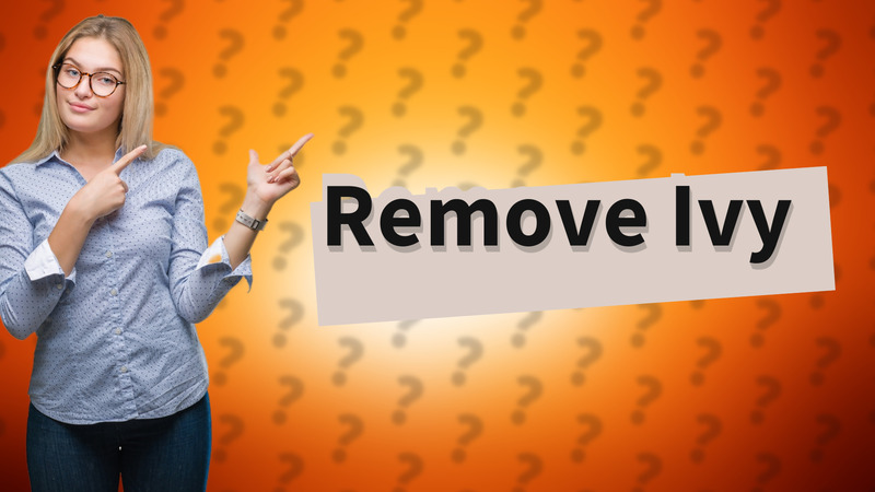 Remove Ivy