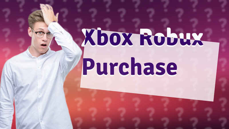 Xbox Robux Purchase