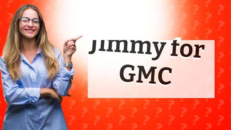 Jimmy for GMC