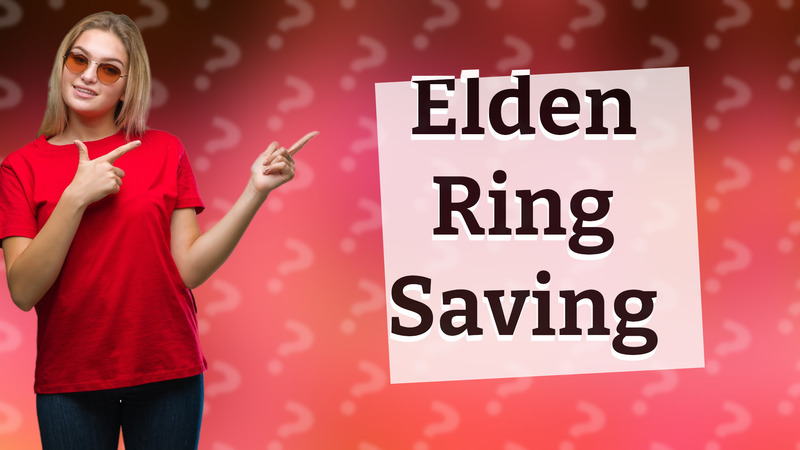 Elden Ring Saving