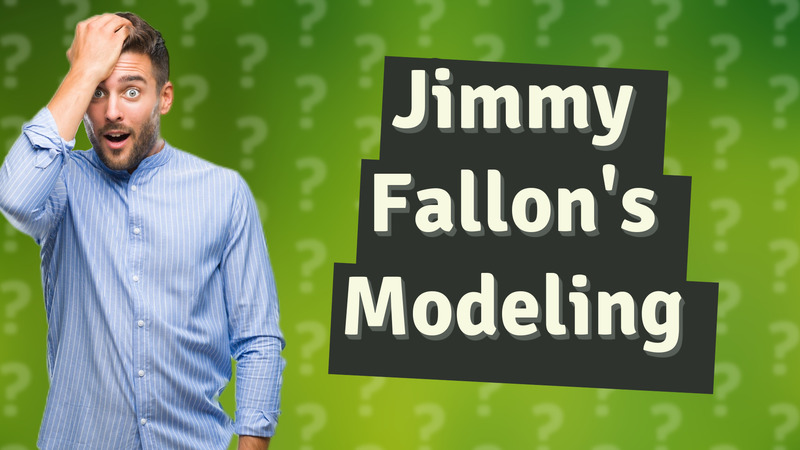 Jimmy Fallon's Modeling