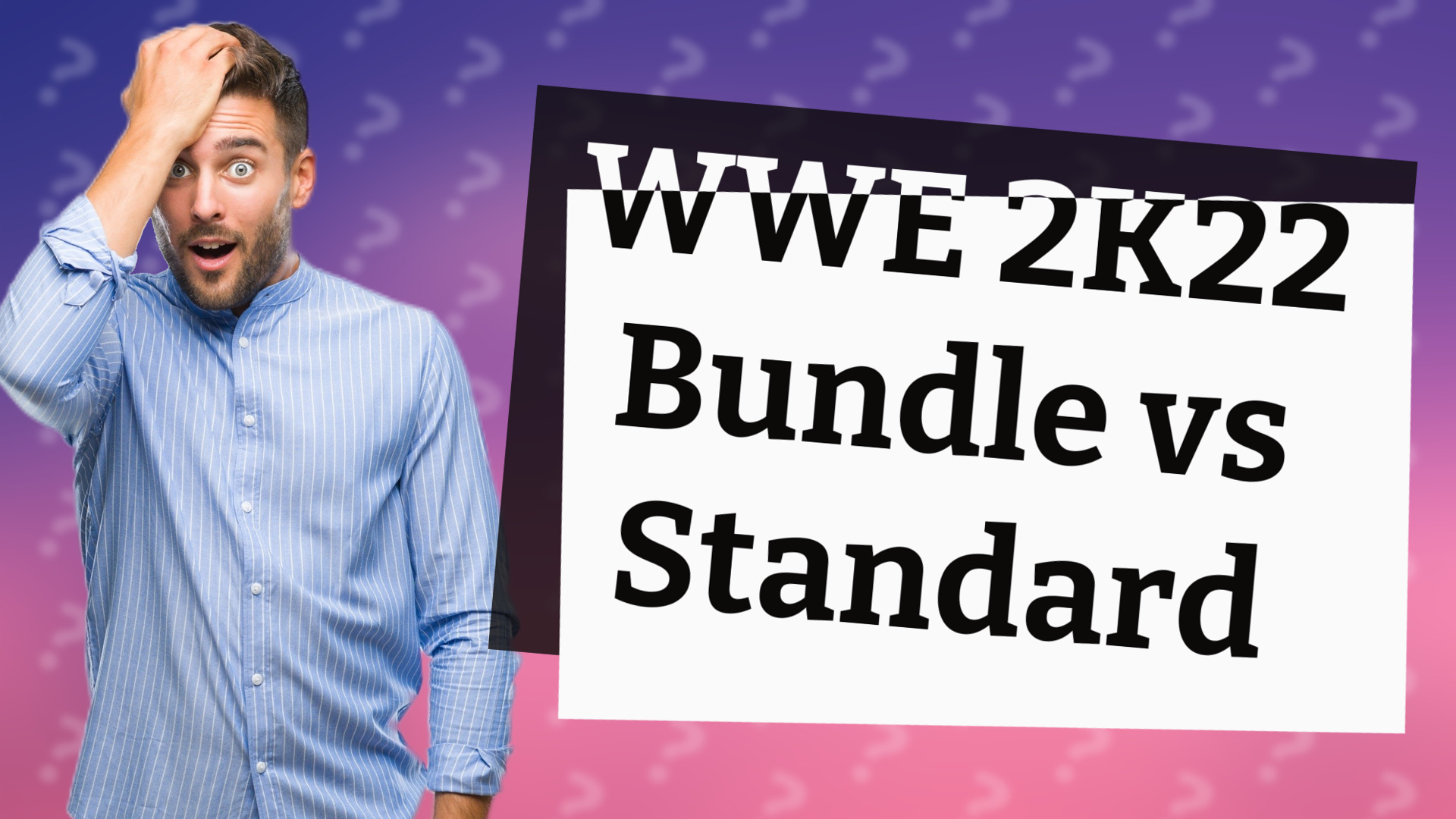 WWE 2K22 Bundle vs Standard