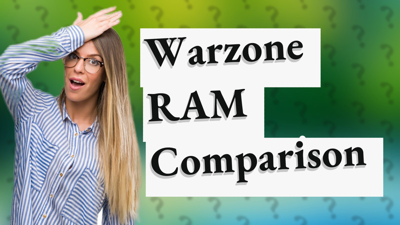 Warzone RAM Comparison