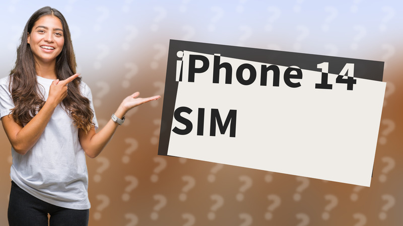 iPhone 14 SIM