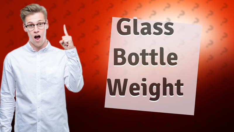 Glass Bottle Weight