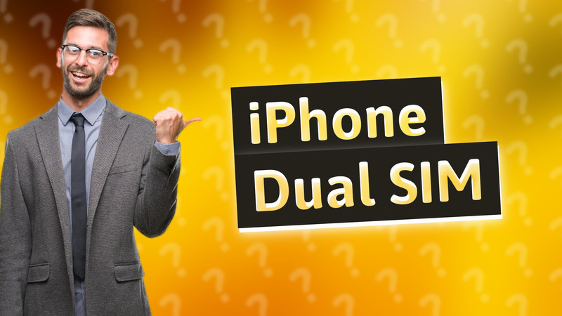 iPhone Dual SIM
