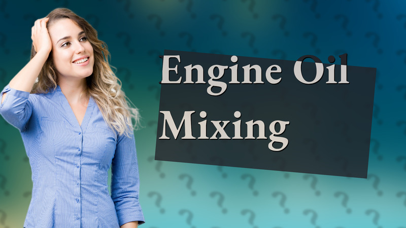 Engine Oil Mixing