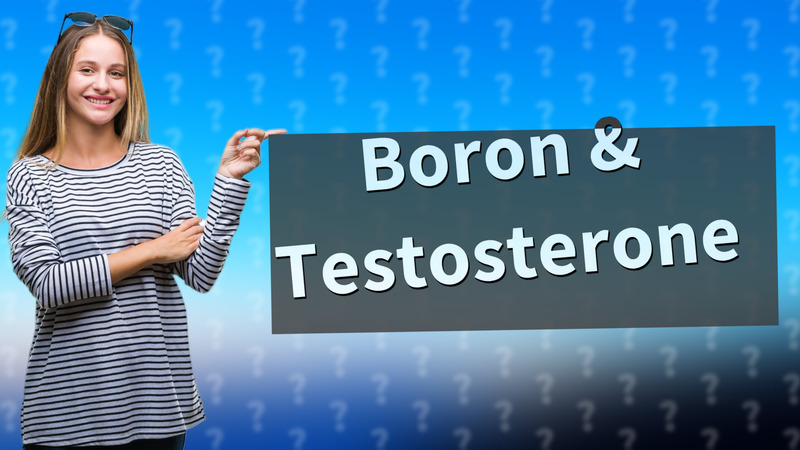 Boron & Testosterone