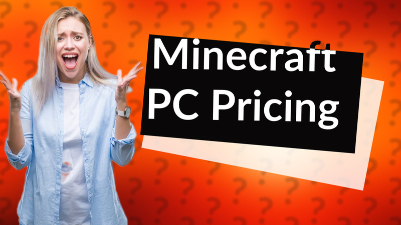Minecraft PC Pricing