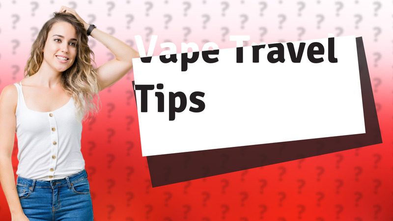 Vape Travel Tips